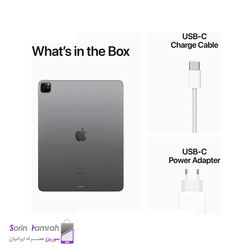 تبلت اپل مدل iPad Pro 11 M2 (2022, 11.0") 5G ظرفیت 128/8 گیگابایت